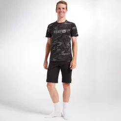 Black Sheep Cycling Adventure ActiveCotton Short Sleeve Tee -Black Sheep Sport Black Sheep Cycling Adventure ActiveCotton Short Sleeve Tee Black Camo 2