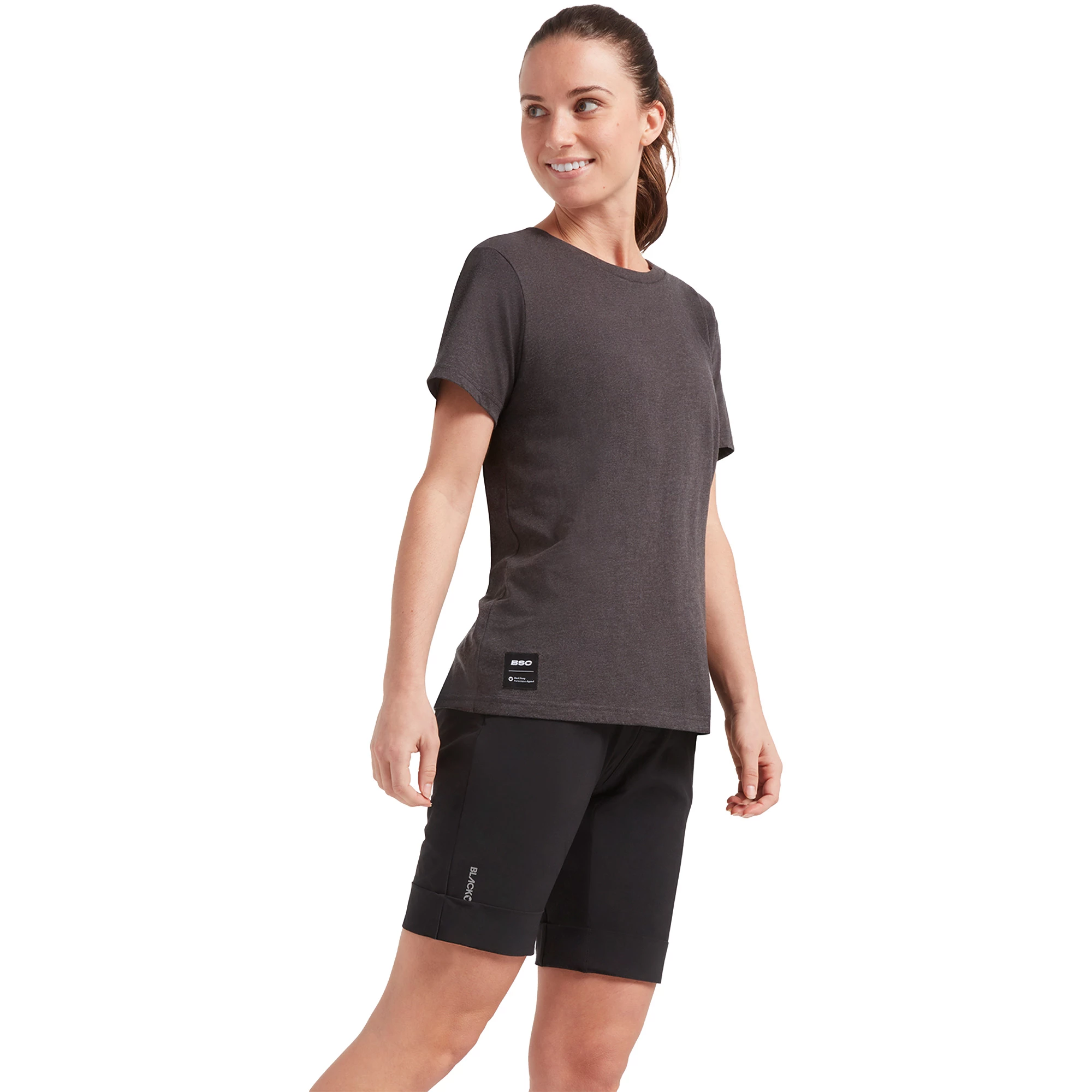 Black Sheep Cycling Adventure ActiveCotton Short Sleeve Womens Tee 2 Black Sheep Cycling Adventure ActiveCotton Short Sleeve Womens Tee - Image 2