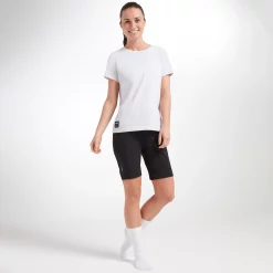 Black Sheep Cycling Adventure ActiveCotton Short Sleeve Womens Tee 13 Black Sheep Cycling Adventure ActiveCotton Short Sleeve Womens Tee -Black Sheep Sport Black Sheep Cycling Adventure ActiveCotton Short Sleeve Womens Tee White Marle 2