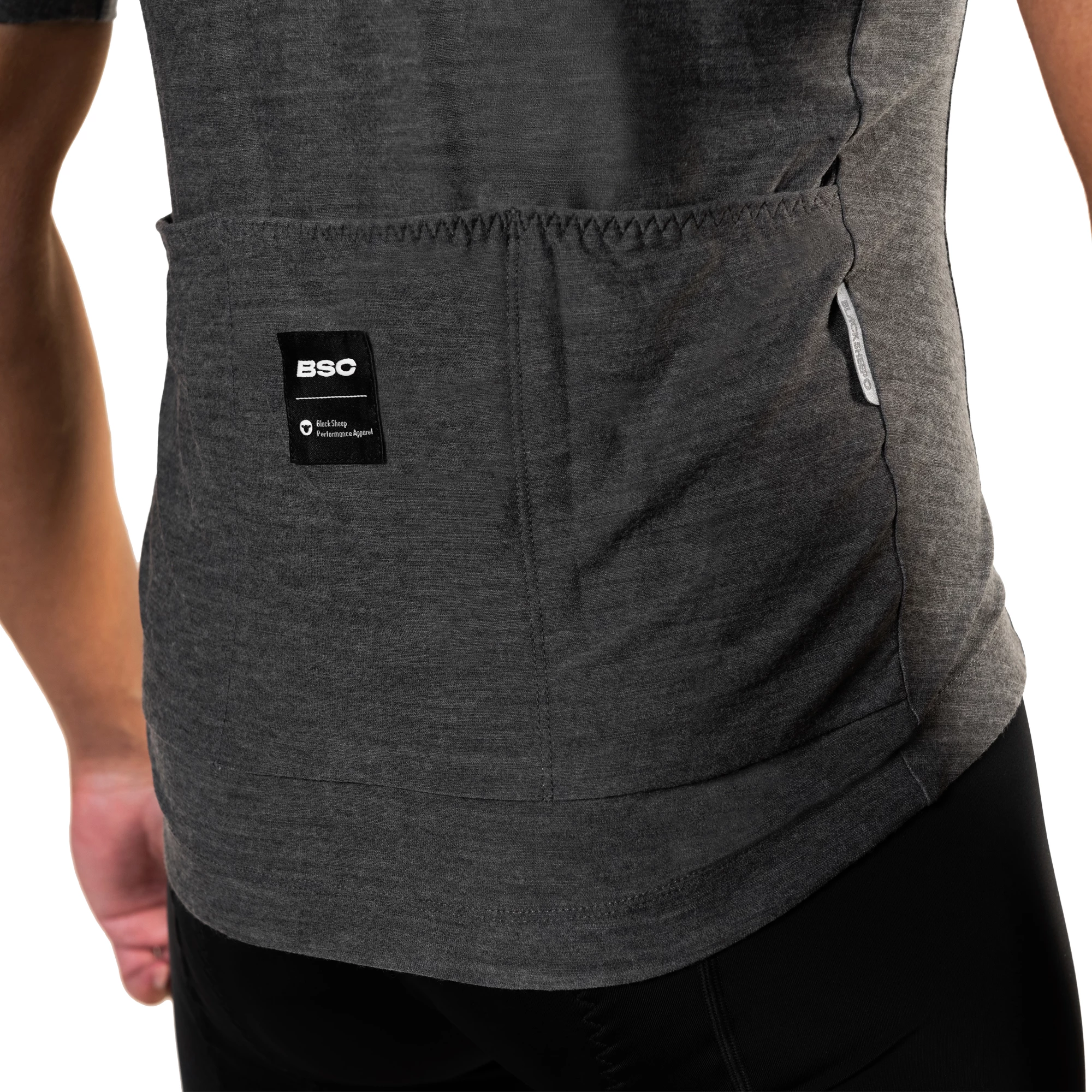 Black Sheep Cycling Adventure Merino Short Sleeve Jersey 4 Black Sheep Cycling Adventure Merino Short Sleeve Jersey - Image 4