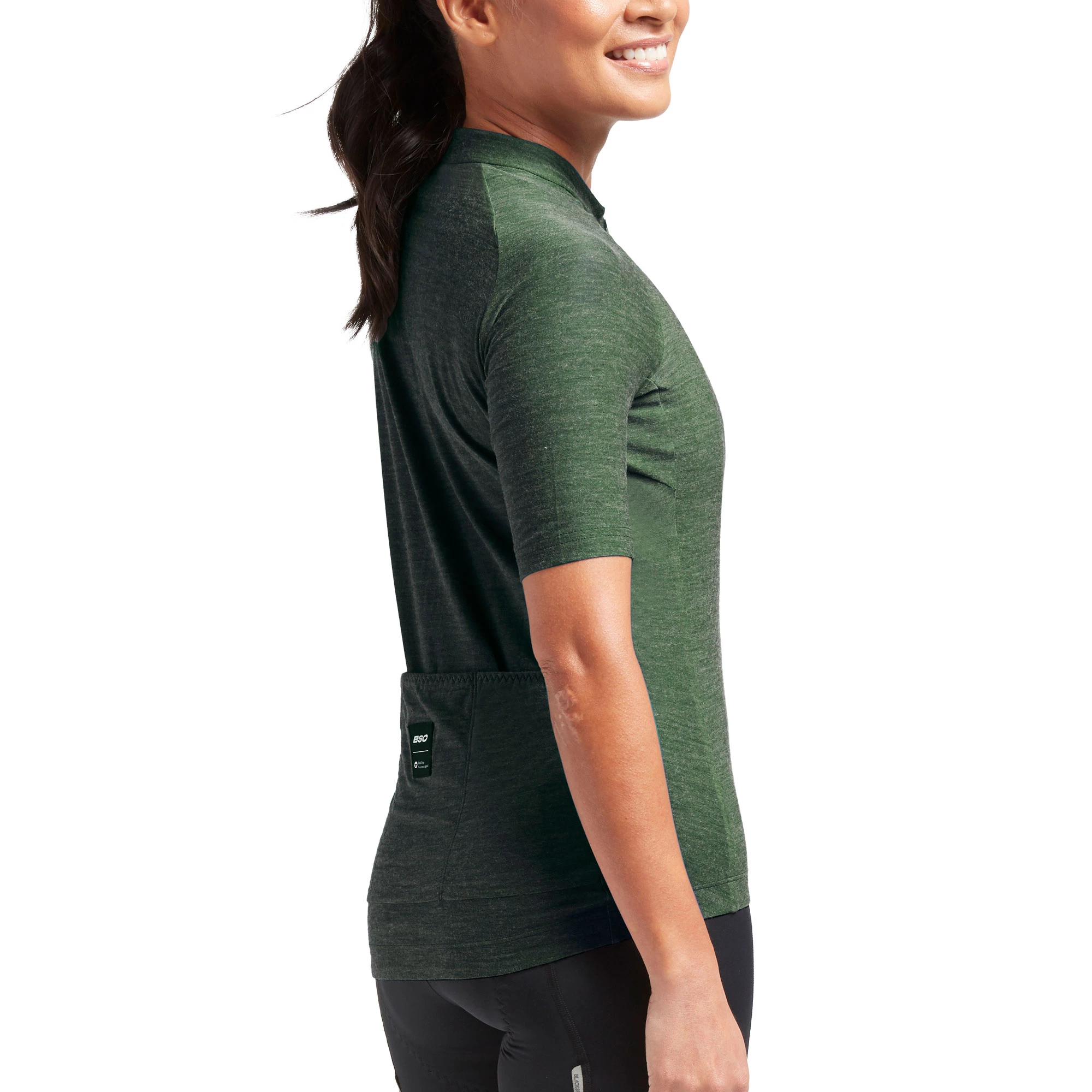 Black Sheep Cycling Adventure Merino Womens Short Sleeve Jersey 2 Black Sheep Cycling Adventure Merino Womens Short Sleeve Jersey - Image 2