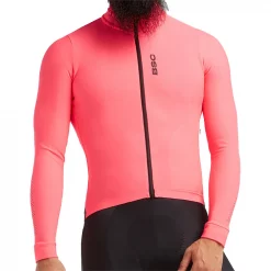 Black Sheep Cycling Elements Thermal Long Sleeve Jersey -Black Sheep Sport Black Sheep Cycling Elements Thermal Long Sleeve Jersey Neon Pink