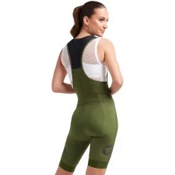 Black Sheep Cycling Elements Thermal Womens Bib Short -Black Sheep Sport Black Sheep Cycling Elements Thermal Womens Bib Short Black Forest Dark Green 2