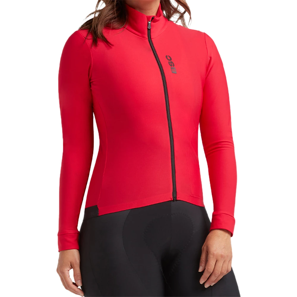 Black Sheep Cycling Elements Thermal Womens Long Sleeve Jersey 8 Black Sheep Cycling Elements Thermal Womens Long Sleeve Jersey - Image 8