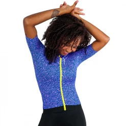 Black Sheep Cycling Ellen Porteus x WMN Integrated Womens Short Sleeve Jersey -Black Sheep Sport Black Sheep Cycling Ellen Porteus x WMN Integrated Womens Short Sleeve Jersey Blue Birds of Feather