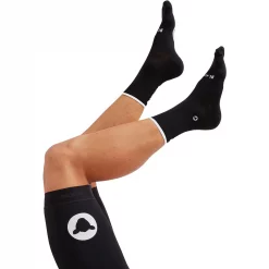 Black Sheep Cycling Essentials Crew Socks -Black Sheep Sport Black Sheep Cycling Essentials Crew Socks Black Text 1