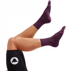 Black Sheep Cycling Essentials Crew Socks -Black Sheep Sport Black Sheep Cycling Essentials Crew Socks Italian Plum 1