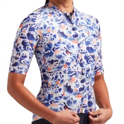 Black Sheep Cycling Essentials Japan Team Short Sleeve Womens Jersey -Black Sheep Sport Black Sheep Cycling Essentials Japan Team Short Sleeve Womens Jersey Sakura Blue