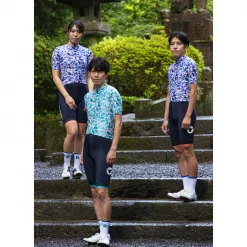 Black Sheep Cycling Essentials Japan Team Womens Bib Short -Black Sheep Sport Black Sheep Cycling Essentials Japan Team Womens Bib Short Sakura Blue 3