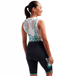 Black Sheep Cycling Essentials Japan Team Womens Bib Short -Black Sheep Sport Black Sheep Cycling Essentials Japan Team Womens Bib Short Sakura Green 2