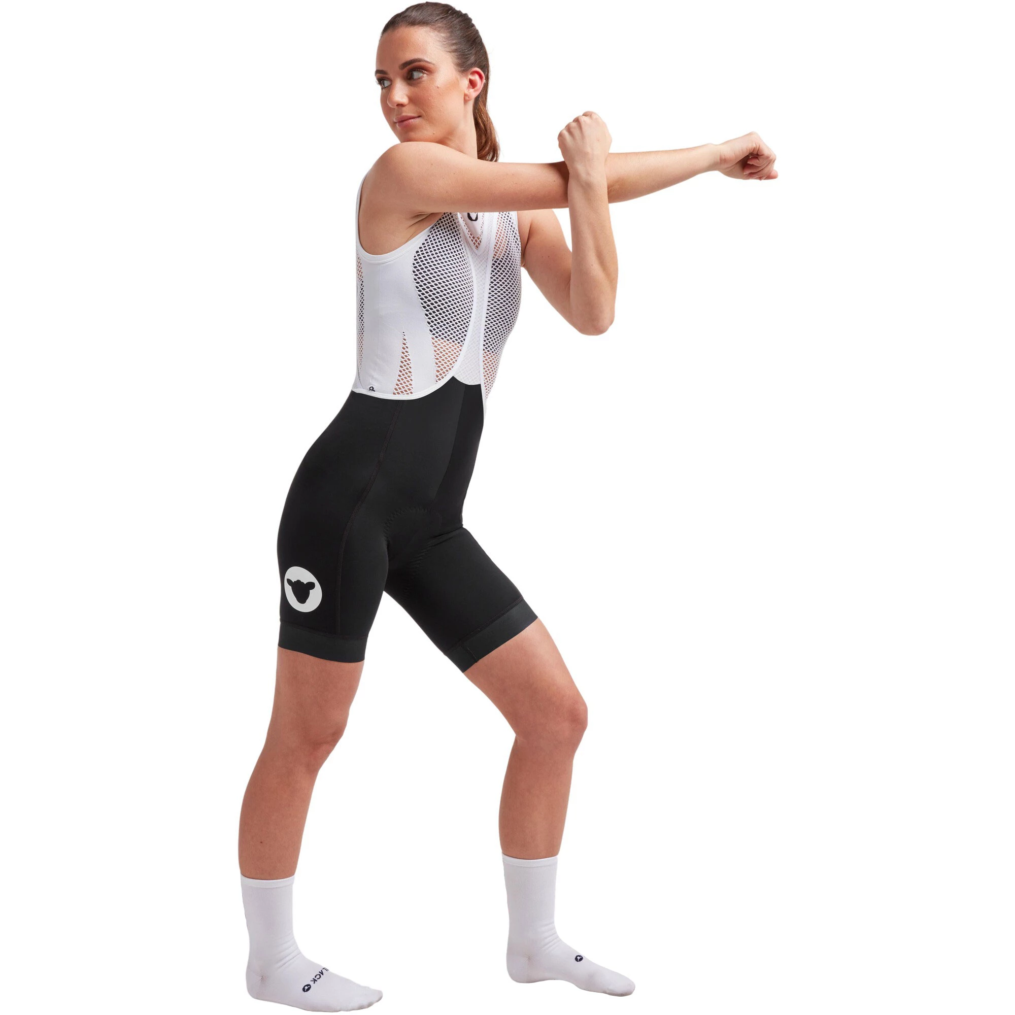 Black Sheep Cycling Essentials Team 2.0 Shorter Length Womens Bib Short 11 Black Sheep Cycling Essentials Team 2.0 Shorter Length Womens Bib Short - Image 11