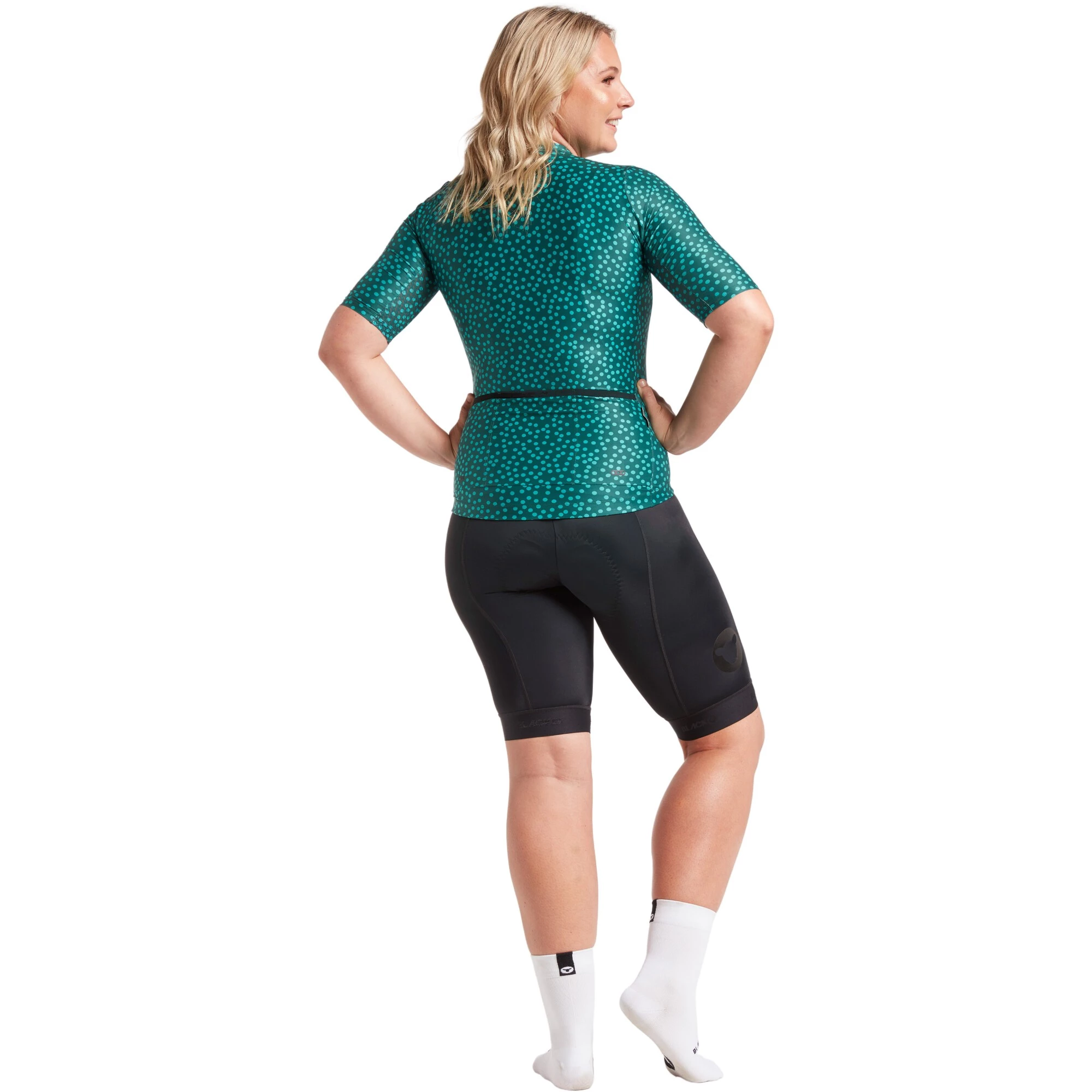 Black Sheep Cycling Essentials Team Dots Womens Short Sleeve Jersey 5 Black Sheep Cycling Essentials Team Dots Womens Short Sleeve Jersey - Image 5