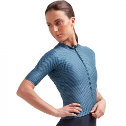 Black Sheep Cycling Essentials Team Hatch Womens Short Sleeve Jersey -Black Sheep Sport Black Sheep Cycling Essentials Team Hatch Womens Short Sleeve Jersey Petrol Blue 1