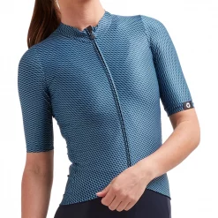 Black Sheep Cycling Essentials Team Hatch Womens Short Sleeve Jersey -Black Sheep Sport Black Sheep Cycling Essentials Team Hatch Womens Short Sleeve Jersey Petrol Blue