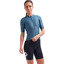Black Sheep Cycling Essentials Team Hatch Womens Short Sleeve Jersey -Black Sheep Sport Black Sheep Cycling Essentials Team Hatch Womens Short Sleeve Jersey Petrol Blue 3