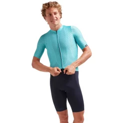 Black Sheep Cycling Essentials Team Moire Short Sleeve Jersey -Black Sheep Sport Black Sheep Cycling Essentials Team Moire Short Sleeve Jersey Teal 2