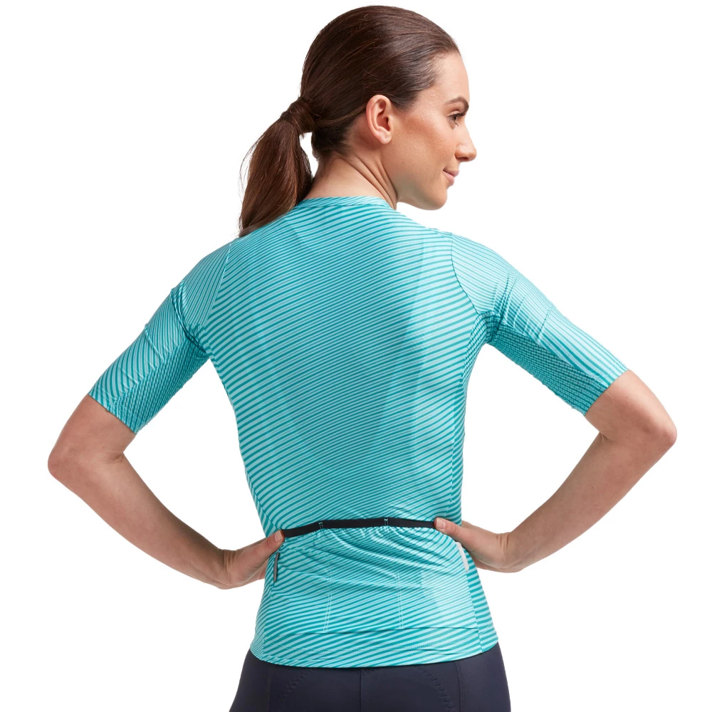 Black Sheep Cycling Essentials Team Moire Womens Short Sleeve Jersey 2 Black Sheep Cycling Essentials Team Moire Womens Short Sleeve Jersey - Image 2