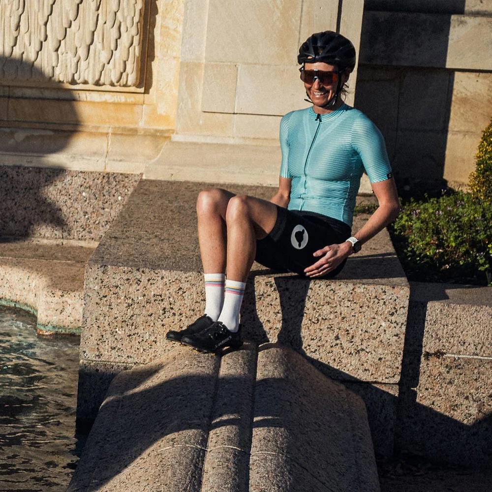 Black Sheep Cycling Essentials Team Moire Womens Short Sleeve Jersey 3 Black Sheep Cycling Essentials Team Moire Womens Short Sleeve Jersey - Image 3