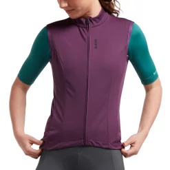 Black Sheep Cycling Essentials Team Womens Gilet -Black Sheep Sport Black Sheep Cycling Essentials Team Womens Gilet Italian Plum