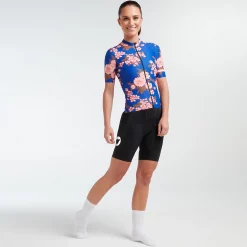 Black Sheep Cycling Florence Broadhurst LTD Womens Short Sleeve Jersey -Black Sheep Sport Black Sheep Cycling Florence Broadhurst LTD Womens Short Sleeve Jersey Blue 3