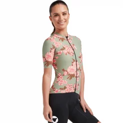 Black Sheep Cycling Florence Broadhurst LTD Womens Short Sleeve Jersey -Black Sheep Sport Black Sheep Cycling Florence Broadhurst LTD Womens Short Sleeve Jersey Green