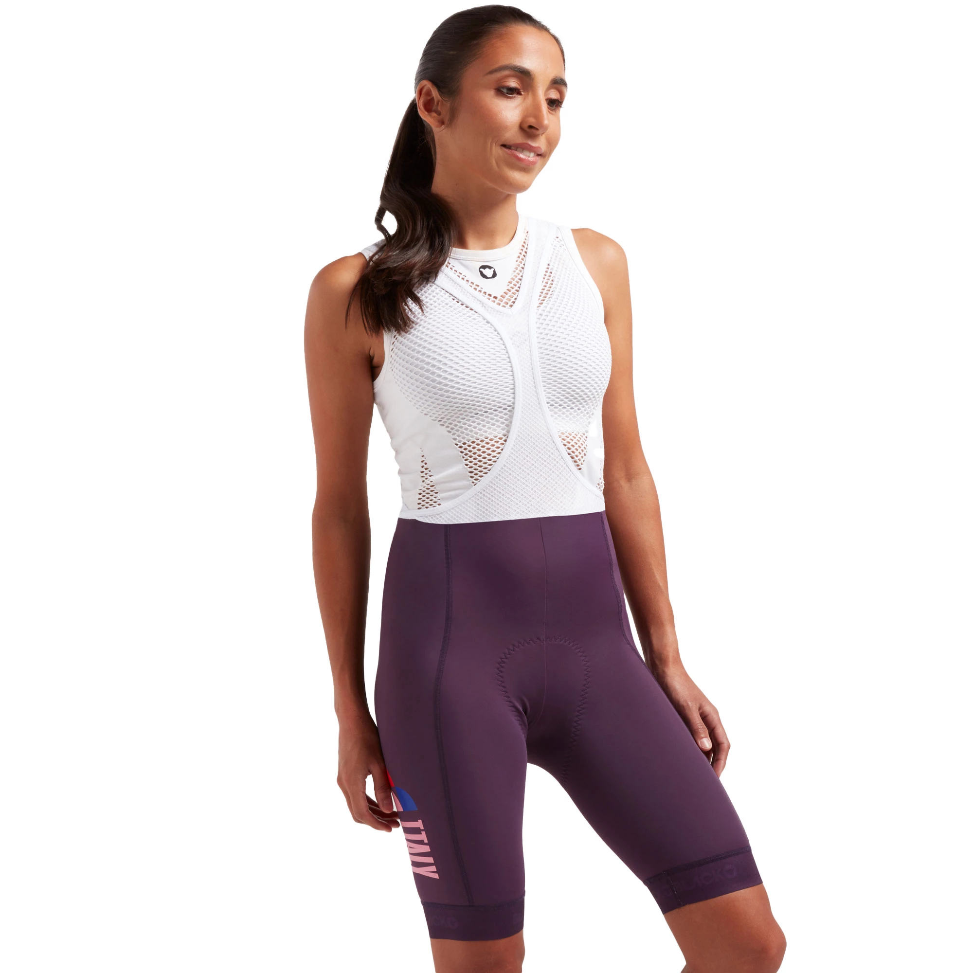 Black Sheep Cycling LTD Queens Team Womens Bib Short 6 Black Sheep Cycling LTD Queens Team Womens Bib Short - Image 6