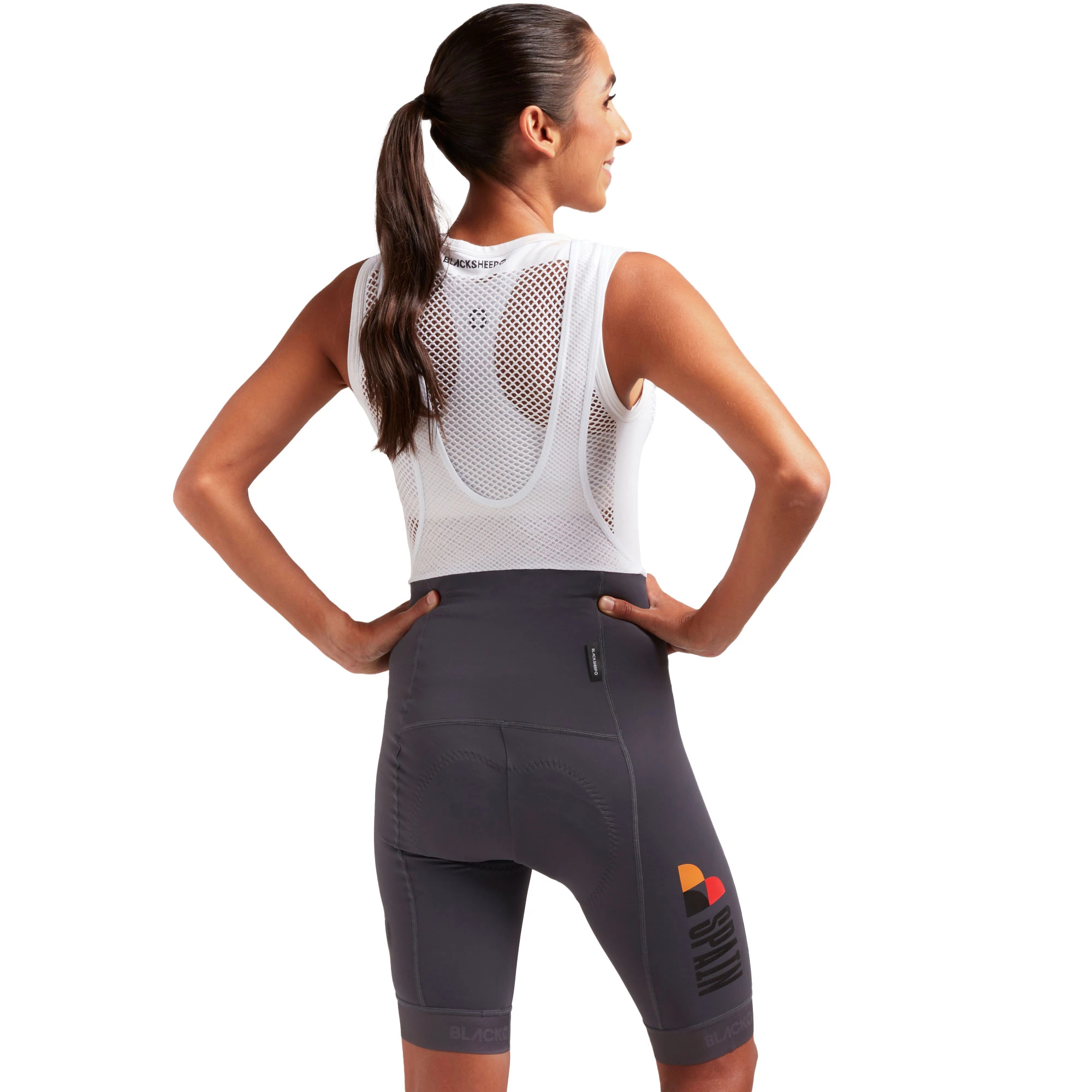 Black Sheep Cycling LTD Queens Team Womens Bib Short 12 Black Sheep Cycling LTD Queens Team Womens Bib Short - Image 12