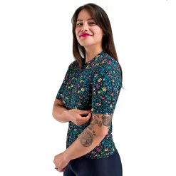 Black Sheep Cycling Liberty Essentials Team Womens Short Sleeve Jersey -Black Sheep Sport Black Sheep Cycling Liberty Essentials Team Womens Short Sleeve Jersey Liberty Tapestry 3