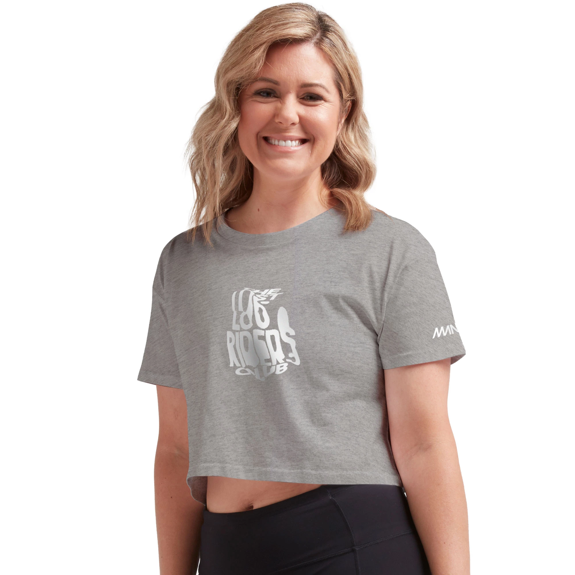 Black Sheep Cycling Lost Riders Club Womens Crop Crew Tee 1 Black Sheep Cycling Lost Riders Club Womens Crop Crew Tee