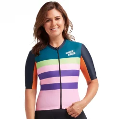 Black Sheep Cycling Classics Monuments LuxLite WMN Womens Short Sleeve Jersey -Black Sheep Sport Black Sheep Cycling Monuments LuxLite Womens Short Sleeve Jersey Milan San Remo