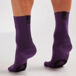 Black Sheep Cycling Perfect Crew Signature Socks -Black Sheep Sport Black Sheep Cycling Perfect Crew Signature Socks Plum 1