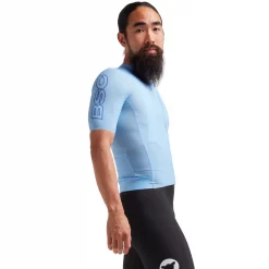 Black Sheep Cycling Racing Climbers Short Sleeve Jersey -Black Sheep Sport Black Sheep Cycling Racing Climbers Jersey Light Blue 1