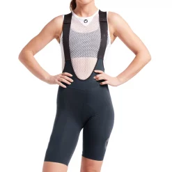 Black Sheep Cycling Seamless Integrated WMN Womens Bib Short -Black Sheep Sport Black Sheep Cycling Seamless Integrated WMN Womens Bib Short Woodland Grey