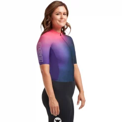 Black Sheep Cycling WMN Climbers Ombre Womens Short Sleeve Jersey -Black Sheep Sport Black Sheep Cycling WMN Climbers Ombre Womens Short Sleeve Jersey Midnight Blue 2