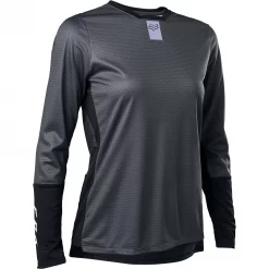 Fox Racing Defend Womens Long Sleeve Jersey 10 Fox Racing Defend Womens Long Sleeve Jersey -Black Sheep Sport Fox Racing Defend Womens Long Sleeve Jersey Dark Shadow