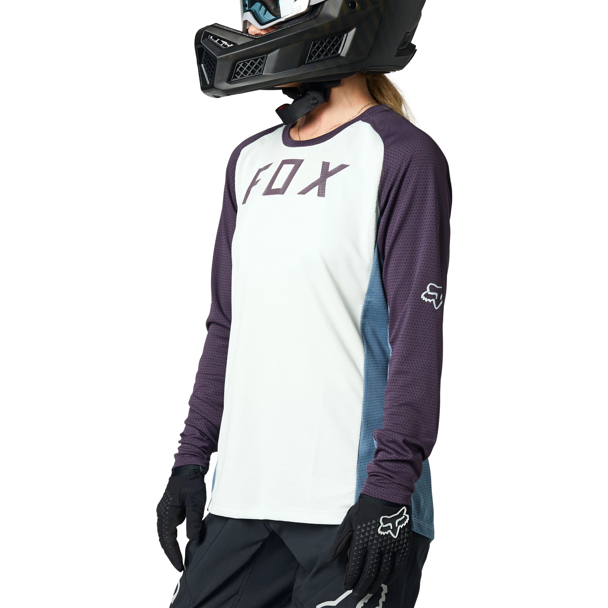 Fox Racing Defend Womens Long Sleeve Jersey 7 Fox Racing Defend Womens Long Sleeve Jersey - Image 7