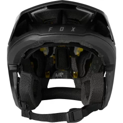 Fox Racing Dropframe Pro Matte MTB Helmet 25 Fox Racing Dropframe Pro Matte MTB Helmet -Black Sheep Sport Fox Racing Dropframe Pro Matte Helmet Black 4