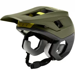 Black Sheep Sport -Black Sheep Sport Fox Racing Dropframe Pro Matte MTB Helmet Olive Green 1