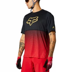 Fox Racing Flexair Short Sleeve Jersey -Black Sheep Sport Fox Racing Flexair Short Sleeve Jersey Chilli Red 2
