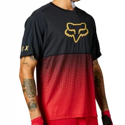 Fox Racing Flexair Short Sleeve Jersey -Black Sheep Sport Fox Racing Flexair Short Sleeve Jersey Chilli Red