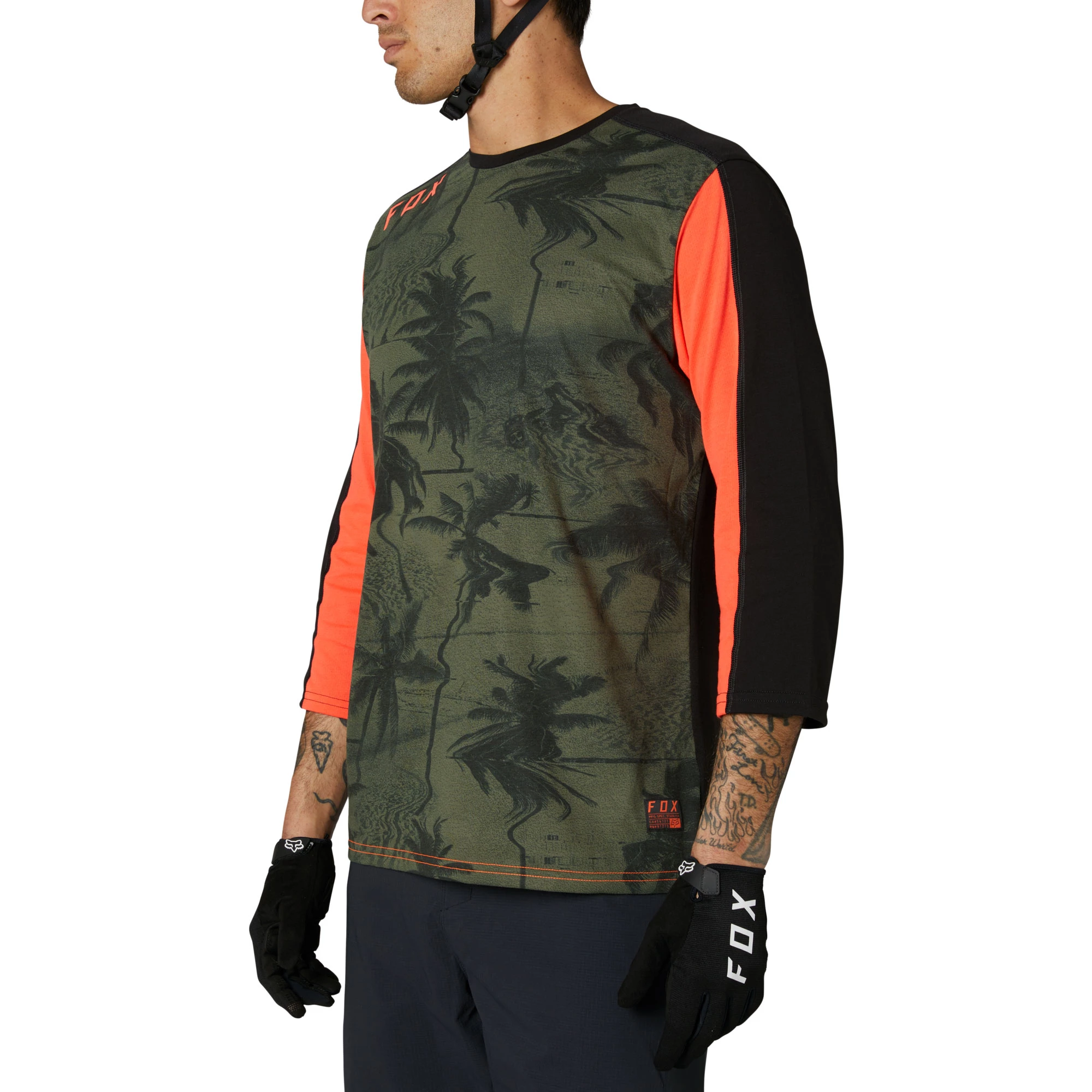 Fox Racing Permanent Vacation Ranger DR 3/4 Sleeve Jersey 2 Fox Racing Permanent Vacation Ranger DR 3/4 Sleeve Jersey - Image 2