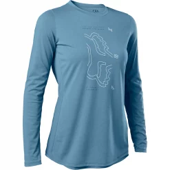 Fox Racing Ranger DR Womens Long Sleeve Jersey 21 -Black Sheep Sport Fox Racing Ranger DR Womens Long Sleeve Jersey Dust Blue