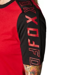 Fox Racing Ranger DR Womens Short Sleeve Jersey -Black Sheep Sport Fox Racing Ranger DR Womens Short Sleeve Jersey Chilli Red 4