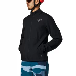 Fox Racing Ranger Wind Jacket 8 Fox Racing Ranger Wind Jacket -Black Sheep Sport Fox Racing Ranger Wind Jacket Black 4