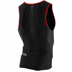 Orca 226 Perform Sleeveless Tri Top -Black Sheep Sport Orca 226 Perform Sleeveless Tri Top Black Orange 1