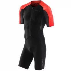 Orca RS1 Kona Aero Short Sleeve Trisuit -Black Sheep Sport Orca RS1 Kona Aero Short Sleeve Trisuit Black Red