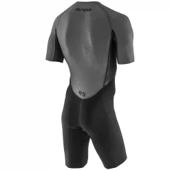 Orca RS1 Kona Aero Short Sleeve Trisuit -Black Sheep Sport Orca RS1 Kona Aero Short Sleeve Trisuit Black Silver 1